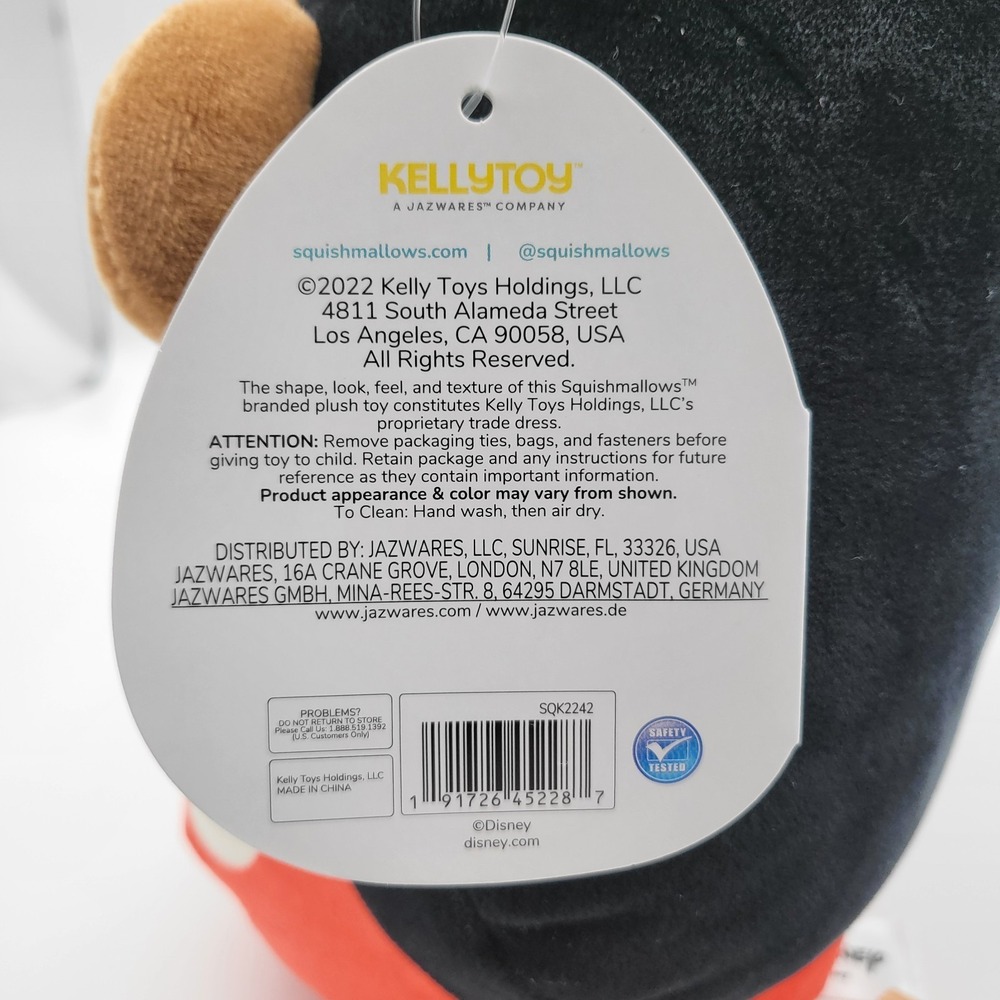 Squishmallows Lilo 11" Plush Disney Lilo & Stitch Kellytoy 2023 NWT Hawaii - Picture 4 of 6